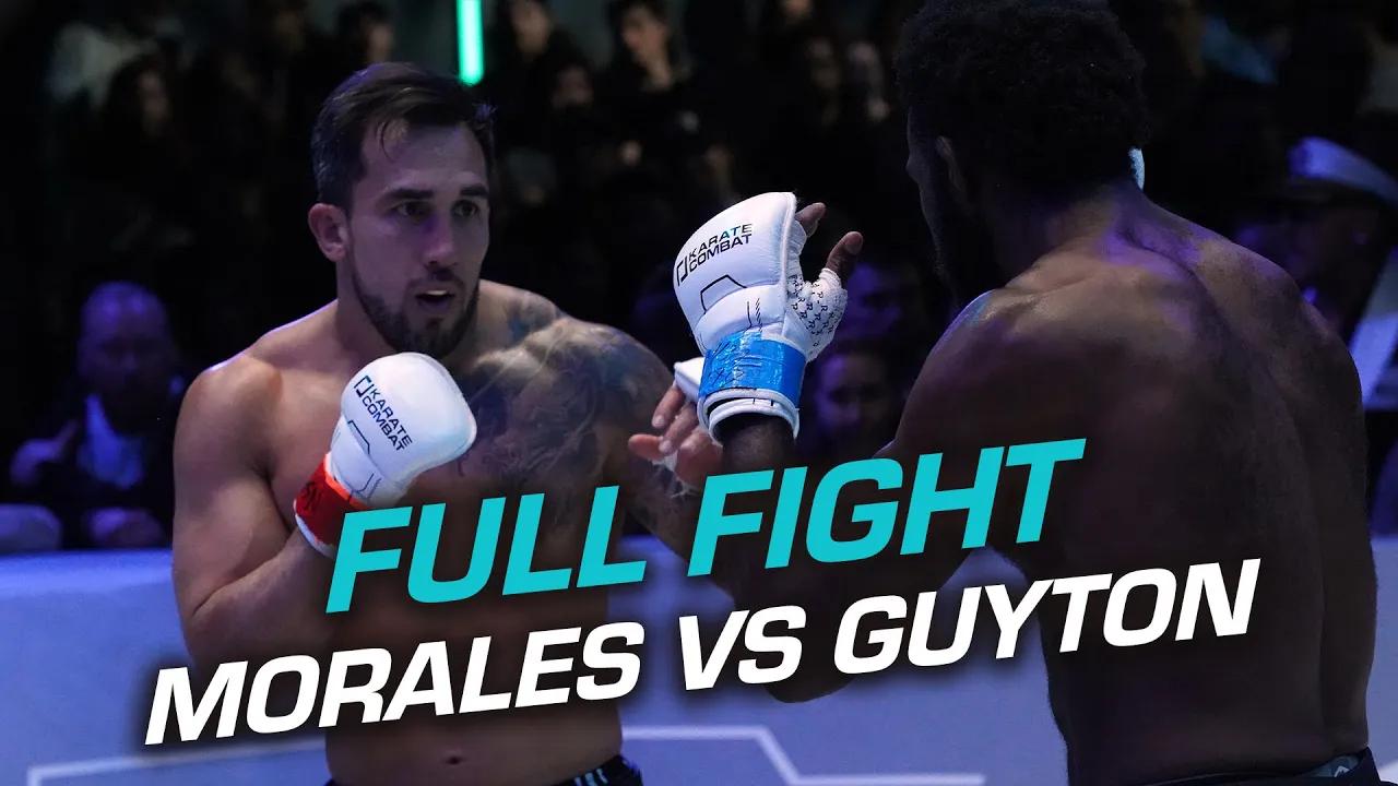 OMAR MORALES vs ARMUS GUYTON | *Full Fight* | Karate Combat 43