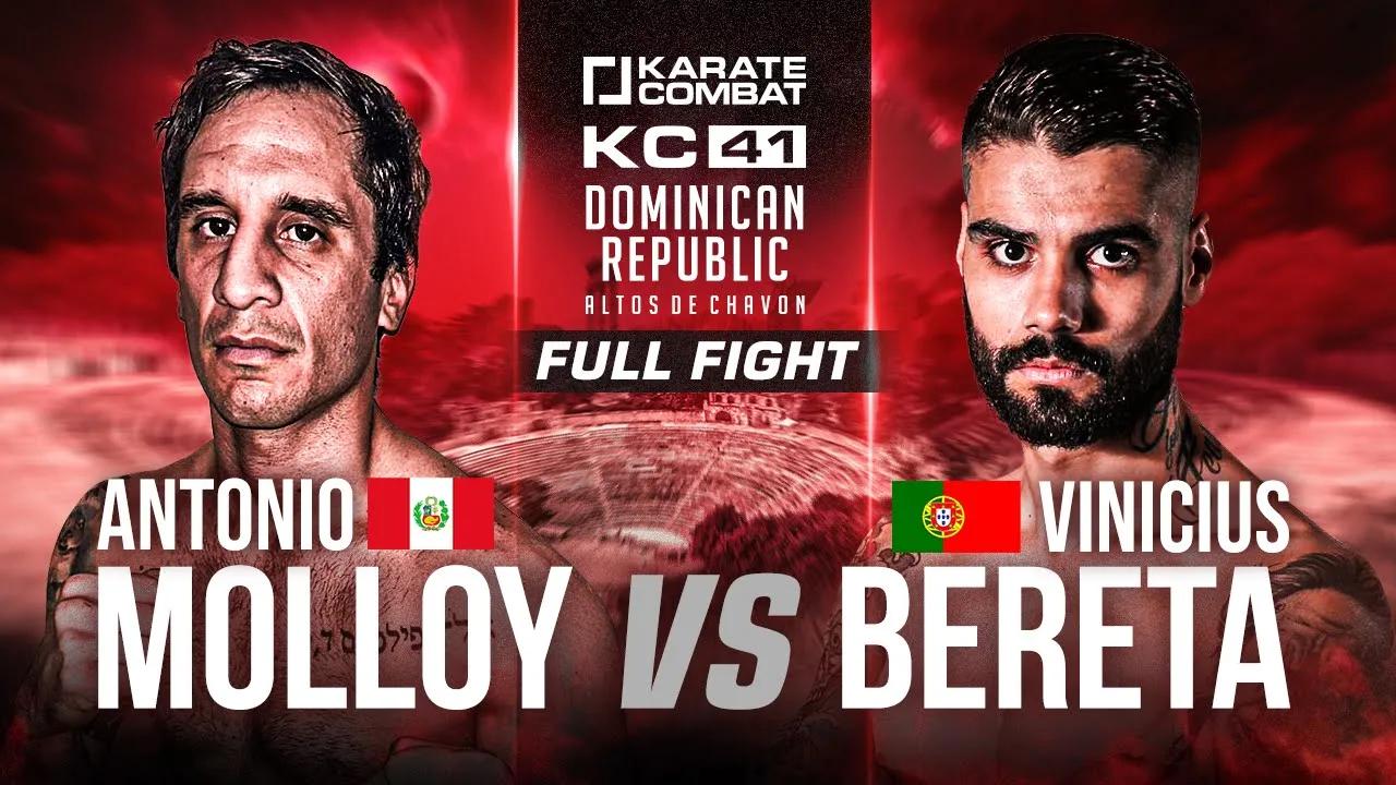 KC41 FULL FIGHT | Antonio Molloy vs Vinicius Bereta