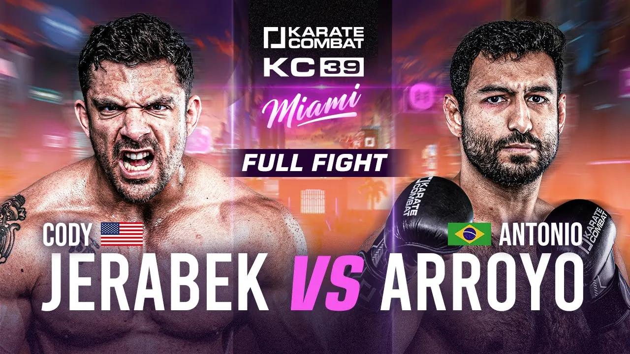 KC39: Cody Jerabek vs Antonio Arroyo