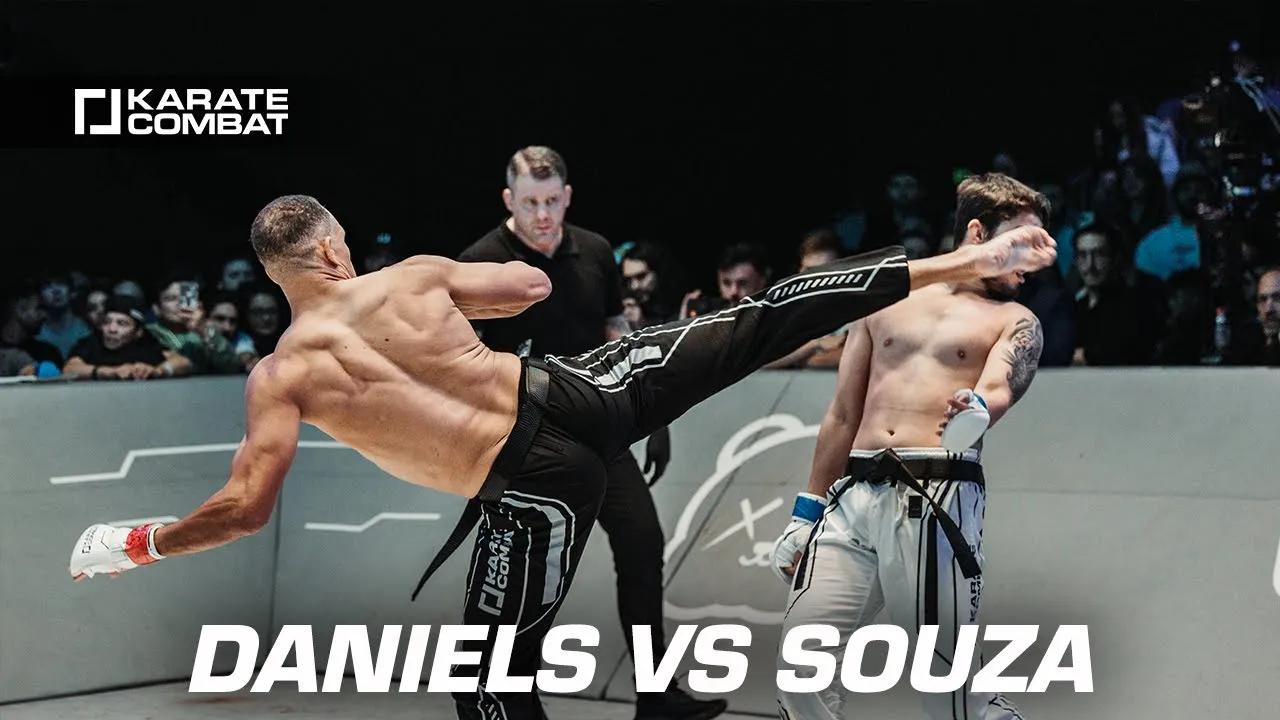 RAYMOND DANIELS vs BRUNO SOUZA | *Full Fight* | Karate Combat 43