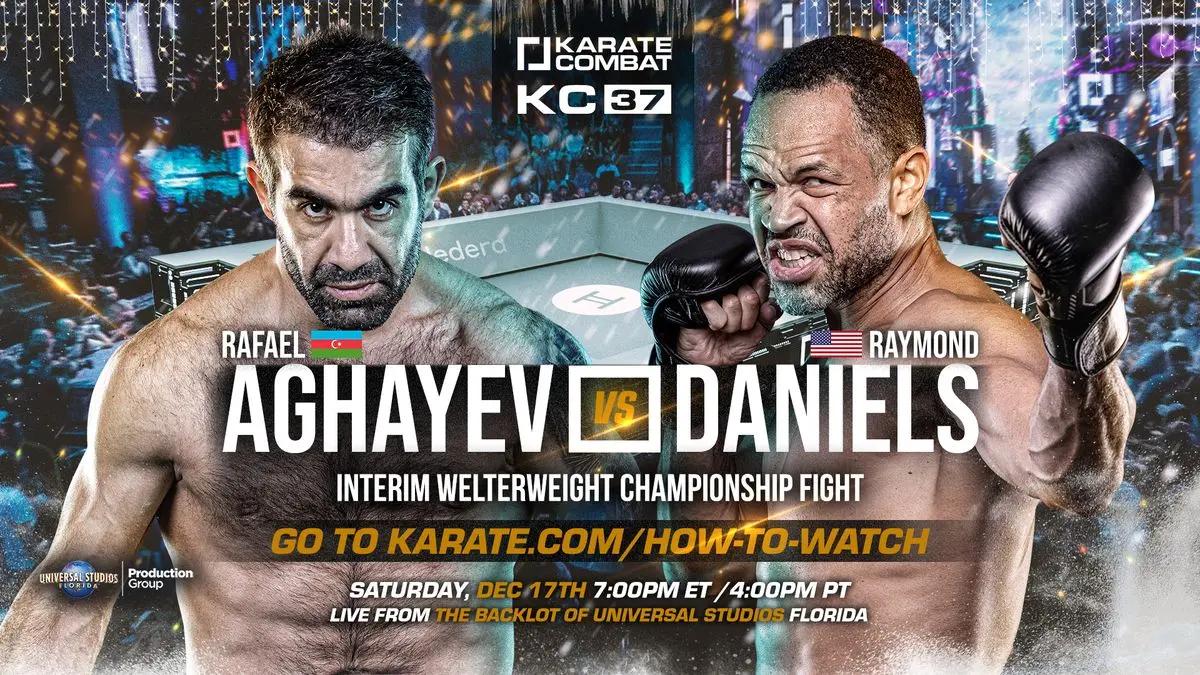 KARATE COMBAT 37: Raymond Daniels vs Rafael Aghayev for World Title